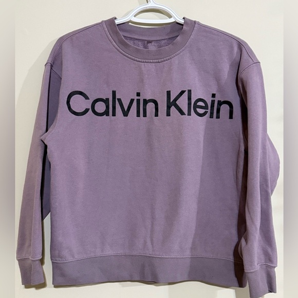 Calvin Klein Tops - Purple Sweatshirt Calvin Klein